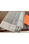 Hermes Grey Avalon III Throw Blanket Replica