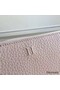 Hermes Grey Clemence Azap Zipped Wallet Replica