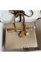 Hermes HSS Birkin 25 Bicolor Bag in Trench and Gold Epsom Calfskin Replica
