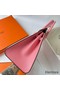 Hermes HSS Birkin 25 Sellier Bag in Craie and Rose Confetti Epsom Calfskin Replica