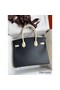 Hermes HSS Birkin 30 Bicolor Bag in Black and Craie Epsom Calfskin Replica