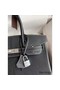 Hermes HSS Birkin 30 Bicolor Bag in Black and Red Chevre Mysore Leather Replica