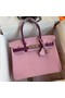 Hermes HSS Birkin 30 Bicolor Bag in Mauve Sylvestre and Anemone Epsom Calfskin Replica