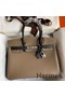 Hermes HSS Birkin 30 Bicolor Bag in Taupe and Black Epsom Calfskin Replica