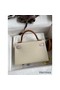 Hermes HSS Kelly Mini II Sellier Tri-color Bag In Craie/Pink/Gold Epsom Calfskin Replica