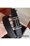 Hermes H Au Carre Belt Buckle & Black 32mm Strap Replica