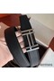 Hermes H Au Carre Belt Buckle & Black 32mm Strap Replica