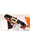 Hermes H Belt Buckle & Brown Clemence 32 MM Strap Replica