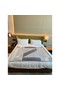 Hermes H Drapeau Blanket in Acier and Perle Cashmere Replica