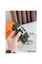 Hermes H Guillochee Reversible Belt 32MM in Green and Black Epsom Calfskin Replica