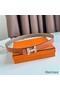 Hermes H Medor Reversible Belt 24MM in Tourterelle Epsom Leather Replica