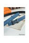 Hermes H Reversible 32MM Belt with Matte Buckle in Blue Clemence Leather Replica