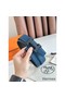 Hermes H Reversible 32MM Belt with Matte Buckle in Blue Clemence Leather Replica