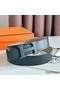 Hermes H Reversible 32MM Belt with Matte Buckle in Grey Clemence Leather Replica