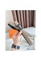 Hermes H Reversible 32MM Belt with Matte Buckle in Grey Clemence Leather Replica