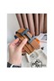 Hermes H Reversible 38MM Belt with matte Buckle in Blue and Gold Epsom Leather Replica