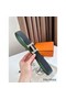 Hermes H Reversible Belt 32MM in Black and Green Epsom Leather Replica