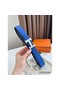 Hermes H Reversible Belt 32MM in Blue and Black Epsom Leather Replica