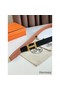 Hermes H Reversible Belt 32MM in Grey Clemence Leather Replica