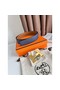 Hermes H Reversible Belt 38MM in Blue and Gold Epsom Leather Replica