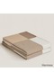 Hermes H Riviera Blanket in Beige Wool and Cashmere Replica