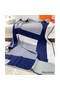 Hermes H Riviera Blanket in Marine Wool and Cashmere Replica