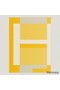 Hermes H Riviera Blanket in Yellow Wool and Cashmere Replica