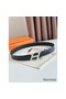 Hermes H Speed Reversible Belt 32MM in Black Clemence Leather Replica