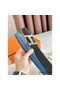 Hermes H Speed Reversible Belt 32MM in Blue Jean Clemence Leather Replica