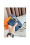 Hermes H Speed Reversible Belt 32MM in Blue Jean Clemence Leather Replica