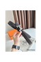 Hermes H Take Off Reversible Belt 32MM in Chocolate Clemence Leather Replica