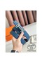 Hermes H au Carre Reversible Belt 32MM in Blue Clemence Leather Replica