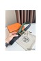 Hermes H au Carre Reversible Belt 32MM in Green and Black Epsom Leather Replica