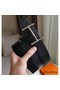 Hermes H d'Ancre Reversible Belt In Black/White Epsom Leather Replica