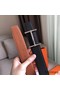 Hermes H d'Ancre Reversible Belt In Brown/Noir Leather Replica
