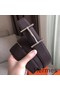 Hermes H d'Ancre Reversible Belt In Cafe/Noir Leather Replica