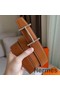 Hermes H d'Ancre Reversible Belt In Gold/Red Epsom Leather Replica