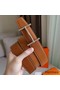 Hermes H d'Ancre Reversible Belt In Gold/Red Epsom Leather Replica