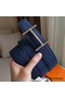 Hermes H d'Ancre Reversible Belt In Indigo/Black Epsom Leather Replica