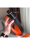 Hermes H d'Ancre Reversible Belt In Orange/Noir Leather Replica