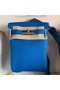 Hermes Hac a Dos PM Backpack in Blue Hydra Clemence Leather Replica