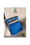 Hermes Hac a Dos PM Backpack in Blue Hydra Clemence Leather Replica