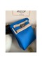 Hermes Hac a Dos PM Backpack in Blue Hydra Clemence Leather Replica