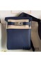Hermes Hac a Dos PM Backpack in Blue Saphir Clemence Leather Replica