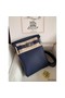 Hermes Hac a Dos PM Backpack in Blue Saphir Clemence Leather Replica