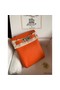 Hermes Hac a Dos PM Backpack in Orange Clemence Leather Replica