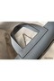 Hermes Halzan 31cm Bag In Blue Lin Clemence Leather Replica