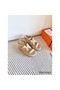 Hermes Havane 30 Sandals in Beige Suede Leather Replica