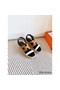 Hermes Havane 30 Sandals in Bi-color Calfskin Leather Replica