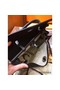 Hermes Herbag Zip 31cm Bag In Black Leather And Toile Replica
